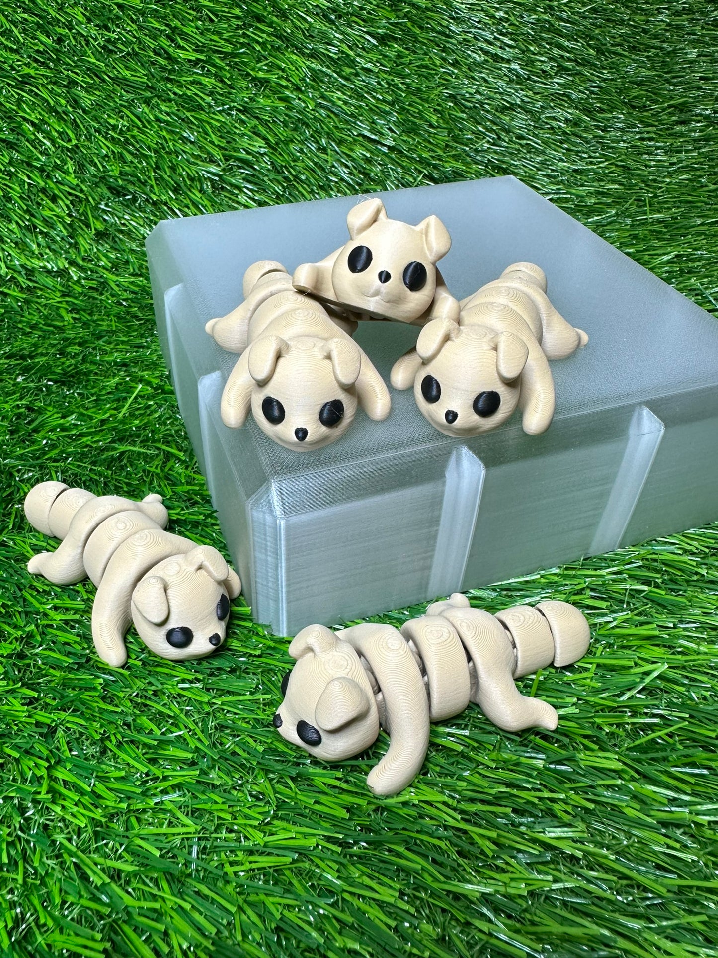 Puppy Dog Articulating Fidget Animal