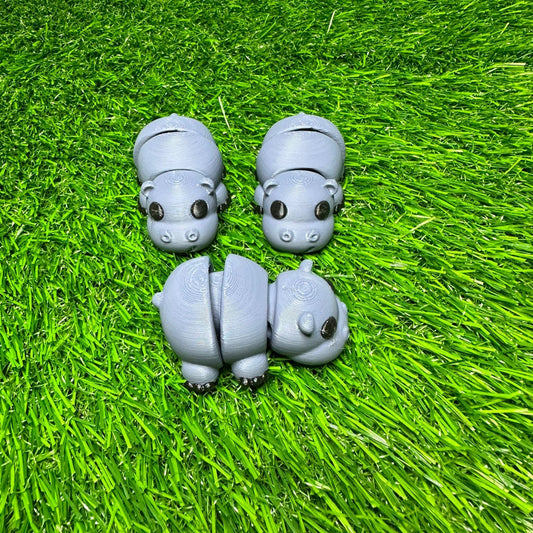 Hippopotamus Articulating Fidget Animal