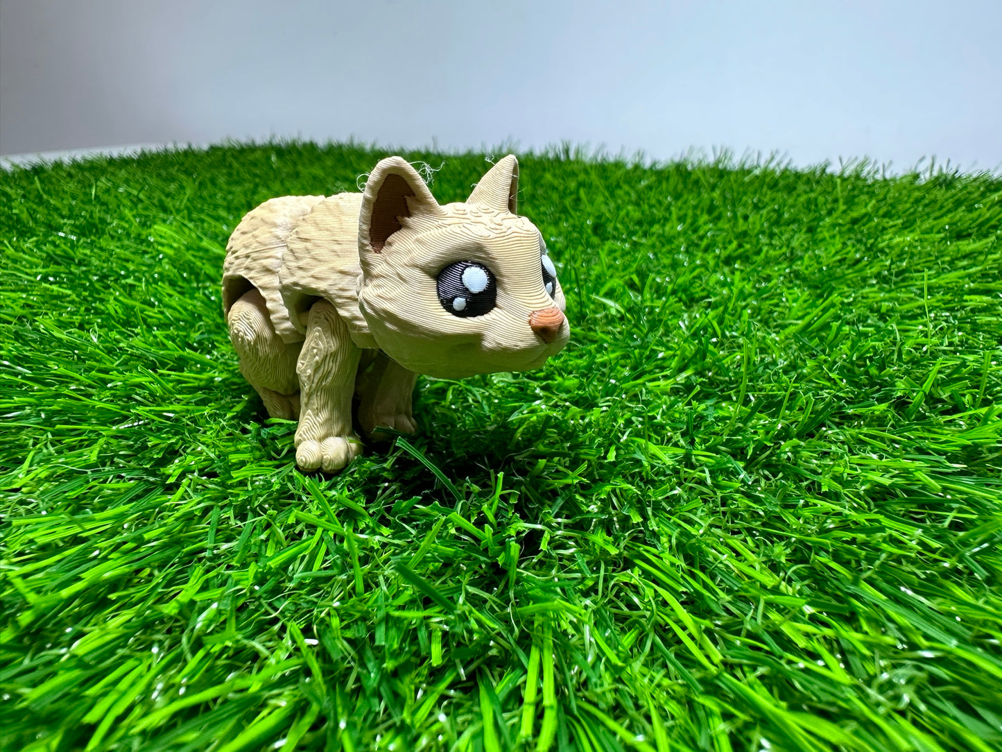 Glint Eye Cat Articulating Fidget Animal