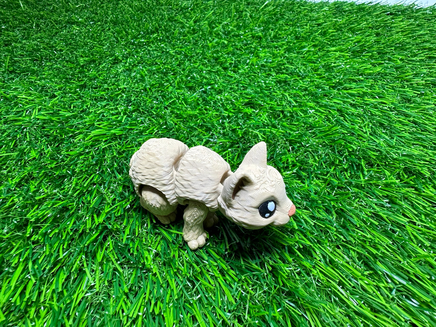 Glint Eye Cat Articulating Fidget Animal