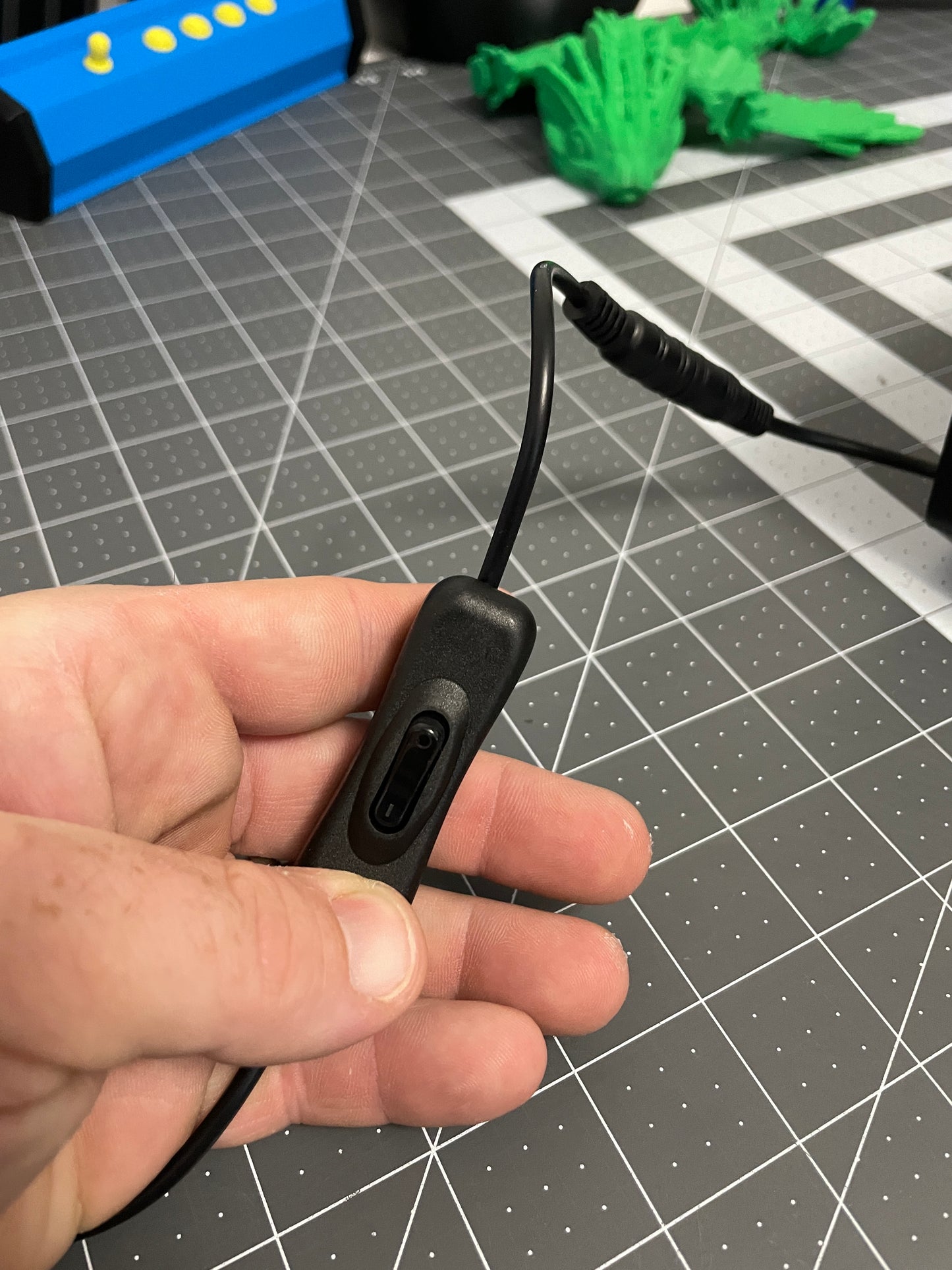 3D Printed LED Call Sign Desk Light