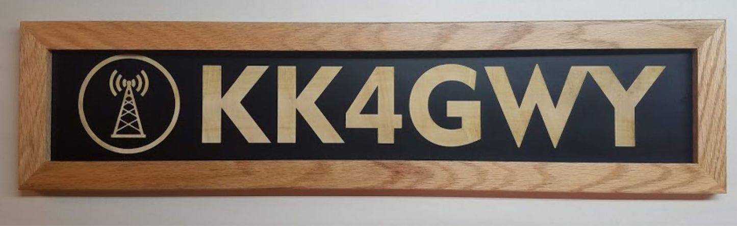 "Transmitting Tower" Amateur Radio Call Sign