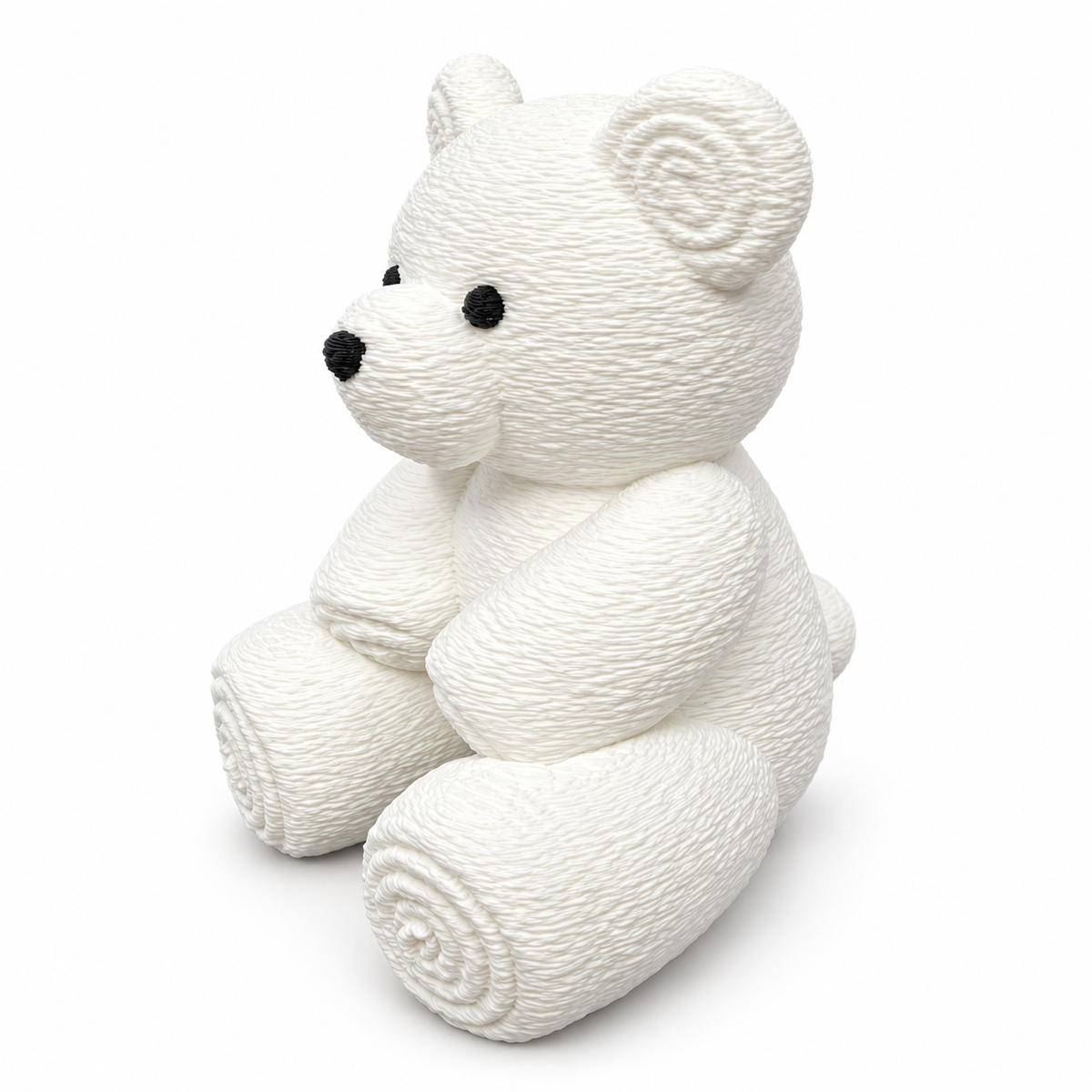 Teddy Bear towel animal figurine