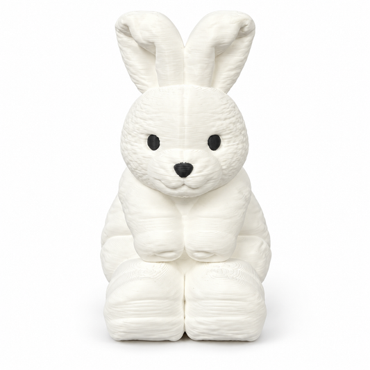 Rabbit towel animal figurine