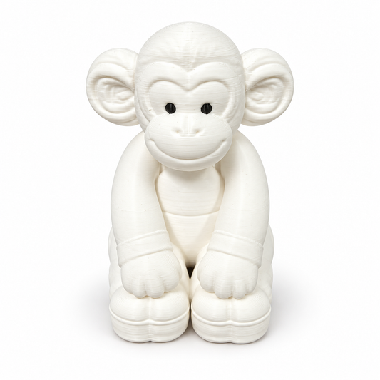 Monkey towel animal figurine