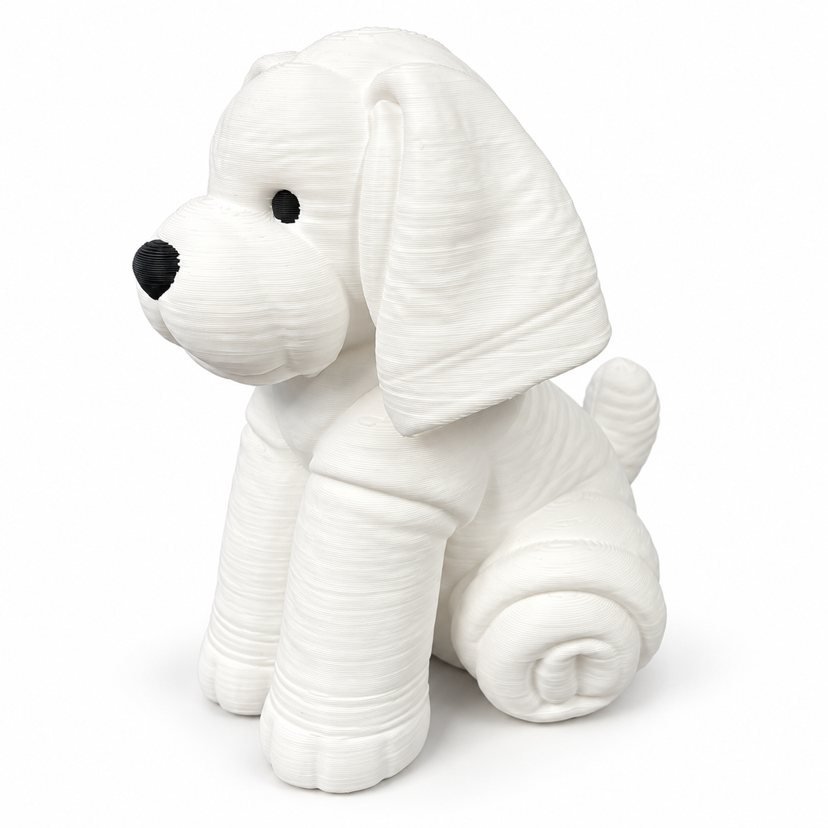 Dog towel animal figurine